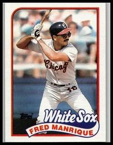 1989 Topps #108 Fred Manrique - Picture 1 of 2