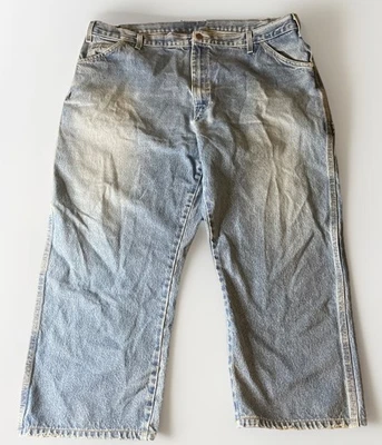 VINTAGE Dickies 90s Y2K Baggy Carpenter Jeans Mens 42x30 Blue - Image 1 of 4