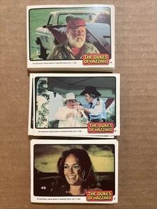 1981 donruss dukes of hazzard series 2 complete set w/stickers nm/mt see descrip - Picture 1 of 4