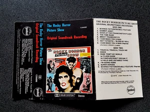 THE ROCKY HORROR PICTURE SHOW INLAY CARD ONLY CASSETTE TAPE FESTIVAL AUSTRALIA - Picture 1 of 2