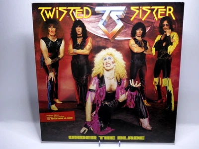 Twisted Sister ‎– Under The Blade / 1985 Atlantic 81256-1-Y  Vinyl, LP VG+/VG+ - Image 1 of 4