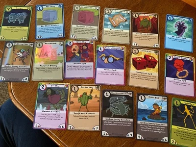 17 Adventure Time Card Wars Trading Game Cards - Image 1 of 4