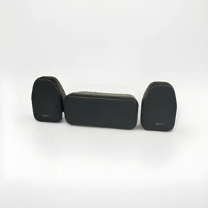 BIC America Venturi DV32 3 Speaker Set CENTER L/R 8-Ohms Black - Picture 1 of 8