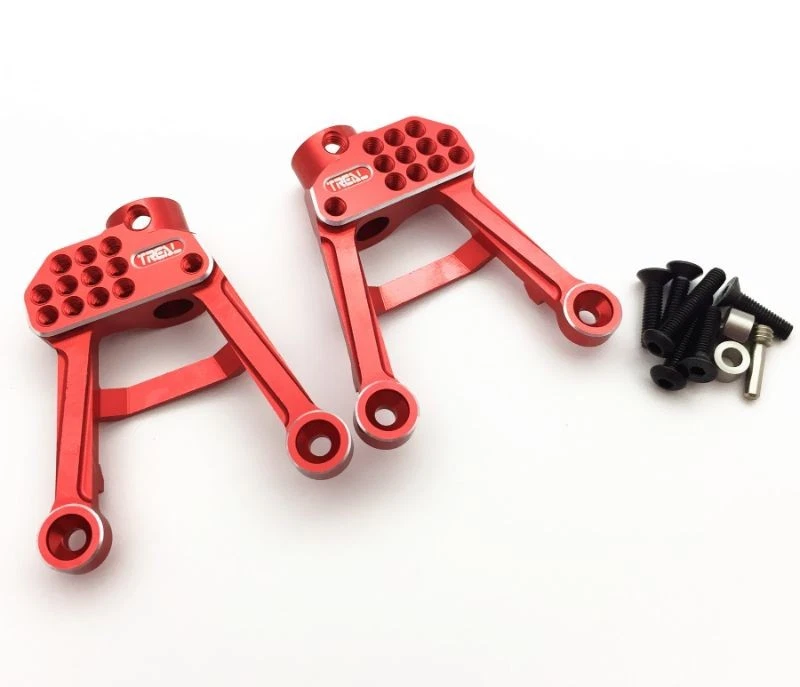 Torre de amortiguador trasero Treal X003ASNQ3D (rojo) para Axial SCX10 II Foto 1 de 1
