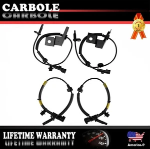 4x Front & Rear ABS Wheel Speed Sensor for Ford Fusion 13-18 Lincoln MKZ 13-15 - Picture 1 of 15