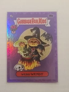 2025 GPK 40th Anniversary Weird Wendy #96a Purple Parallel 173/199 - Picture 1 of 2