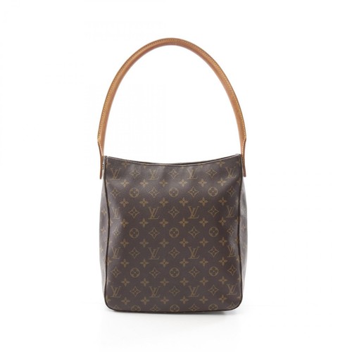 LOUIS VUITTON（LV） Borsa a tracolla Louis Vuitton Looping GM M51145 tela monogramma marrone usata donna LV