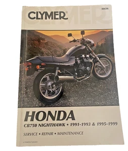 Clymer Honda CB750 Nighthawk 1991 1992 1993 1995 19916 1997 1998 1999 Manual - Bild 1 von 3