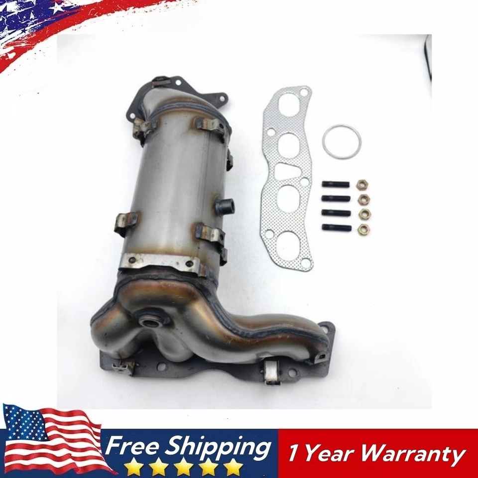 Convertidor catalítico colector delantero para Infiniti QX60 Hybrid 2015 2016 2017 2,5 L Foto 1 de 4