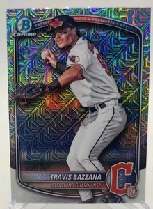 ⚾2025 Bowman Chrome Travis Bazzana Mojo Refractor Guardians #BCP-131⚾ & Base RC. - Picture 1 of 6