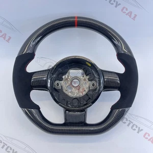 Custom Carbon Fiber Steering Wheel for Lamborghini Gallardo 2004-2014/ Alcantara - Picture 1 of 8