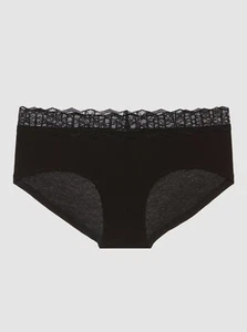 $25 Cosabella Girl's Black Avi Tween Full Coverage Boyshort Underwear Size M - Picture 1 of 1