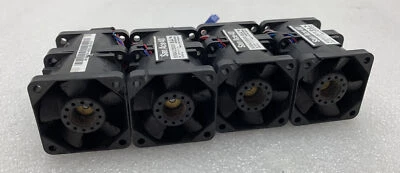 Lot of 4 San Ace 40 Server Fans Model: 9CR0412S5038 Pulled from Working System - Image 1 of 4