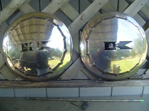 1952 1953 1954 KAISER FRAZIER HENRY J MANHATTAN VIRGINIAN HUBCAPS WHEEL COVERS - Picture 1 of 11