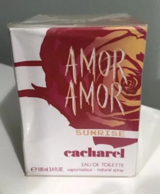 cacharel  Amor Amor Sunrise Womens EDT Spray 100ml New Sealed Box - Image 1 of 2