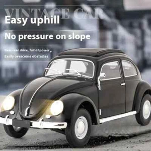 Hot Full Scale Remote Control Car Retro Beetle Climbing Car Simulation Model Toy - Picture 1 of 25