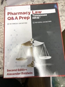Pharmacy Law Q&A Prep: Pennsylvania MPJE: Third Edition - Picture 1 of 4