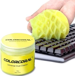 COLORCORAL Cleaning Gel Universal Dust Cleaner for PC Keyboard Car Detailing Off - Picture 1 of 6