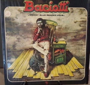 BACIOTTI - MOODY BLUE RENDEZ VOUS - LP 33 -EX+/NM - PRINTED IN ITALY 1976 - Foto 1 di 2