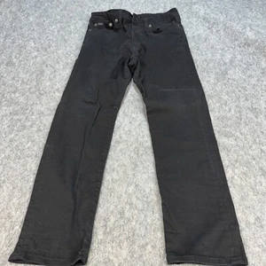 Polo Ralph Lauren Jeans Girls M (10-12) Black Denim Straight Leg - Picture 1 of 17