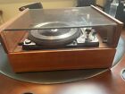 Vintage Dual 1019 4 speed turntable Great working condition, Rare Wood Dustcover