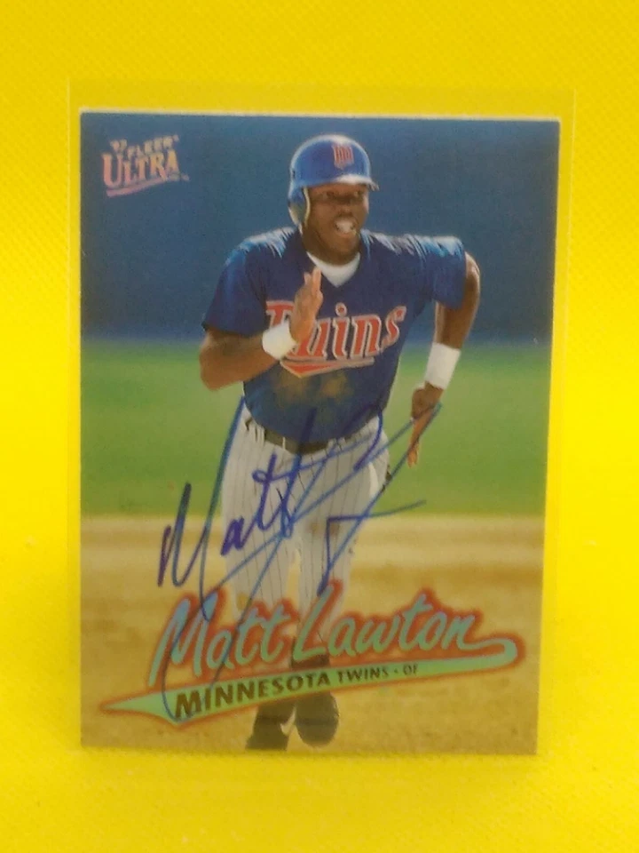 Matt Lawton 1997 Ultra #88 Minnesota Twins (PERSONAL AUTOGRAPH) - Image 1 of 1