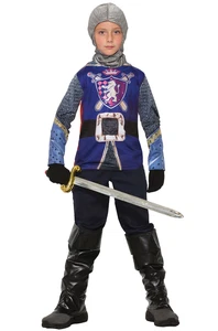 Brand New Renaissance Heroic Knight Shirt Child Costume (Large) - Picture 1 of 2