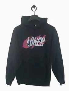 Santan Dave Loner Black Hoodie Hoody Hooded SWEATSHIRT M/L 40" Chest - Picture 1 of 7
