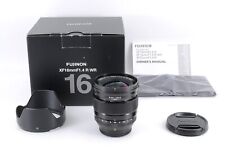 FUJIFILM XF 16mm f/1.4 R WR Lens + Hood [Mint] in Box from Japan #L2037