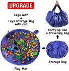 SUMBABO Lego Storage Mat Bag by Drawstring Play Mat Bag – Portable Toy Storage