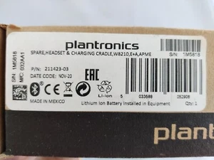 PLANTRONICS - Spare Headset & ChARging cradle, W8210, E+A, APME - Zdjęcie 1 z 7
