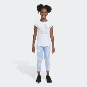 adidas kids AEROREADY® Daisy Blur 7/8 Tights - Picture 1 of 6