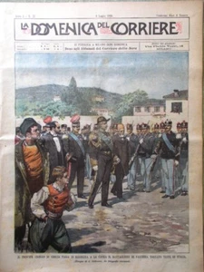 La Domenica del Corriere 9 Luglio 1899 Giorgio Grecia Briganti Sardegna Ravenna - Picture 1 of 1
