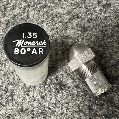 Monarch 1.35 80°AR OIL BURNER NOZZLE New Old Stock - Изображение 1 из 3