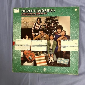 MERLE HAGGARD-"CHRISTMAS PRESENT" LP, CAPITOL SM-11230, 1979q - Picture 1 of 8