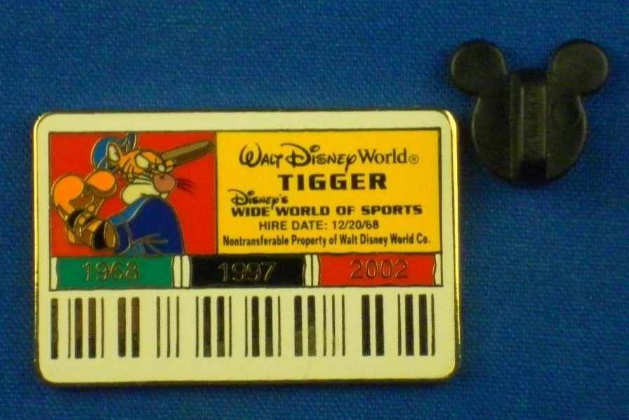 Tigger Walt Disney World Cast ID Wide World of Sports LE 3500 Pin # 11753 - Image 1 of 4