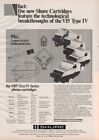 Shure - M97 Era Iv Series Cartridges - Original Magazine Ad - 1980