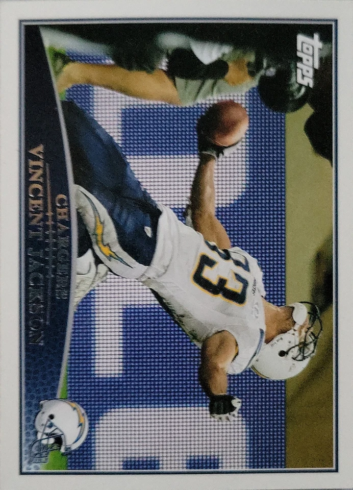 2009 Topps #186 Vincent Jackson  - Image 1 of 1
