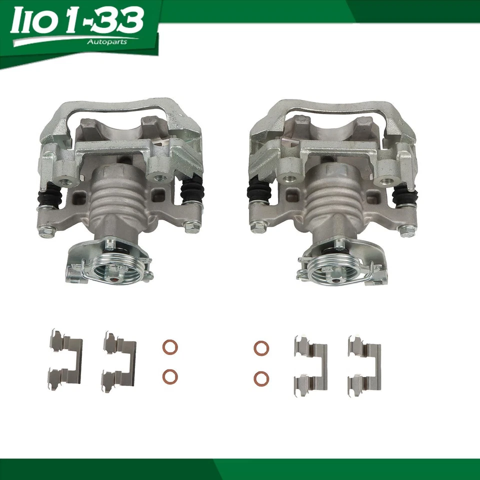 Pinza de freno trasera 2 piezas con soporte para Chevrolet Cobalt HHR Malibu Pontiac G5 G6 Foto 1 de 4