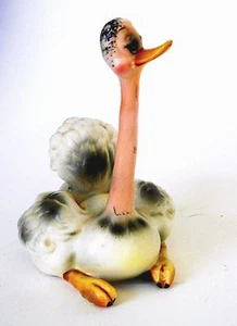 VINTAGE "JOSEF ORIGINAL" WHIMSICAL OSTRICH FIGURE - Picture 1 of 7