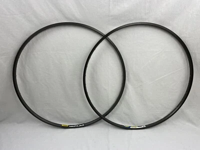 NUEVO PAR de llantas tubulares Mavic REFLEX 700c 36h gris anodizado duro moderno clásico Foto 1 de 4
