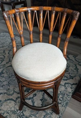 2 - Tommy Bahama - Island Estate South Beach Taburete de mostrador giratorio  Foto 1 de 4