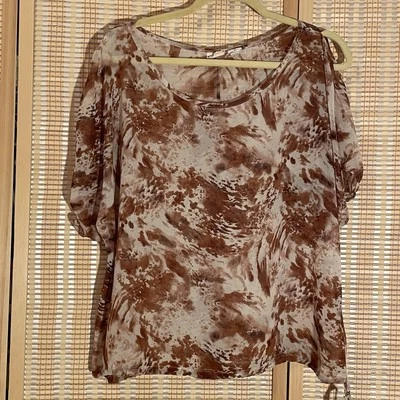 Top Mudd para mujer L hombro frío puro arte para usar Lagenlook Boho Whimsigoth Foto 1 de 4