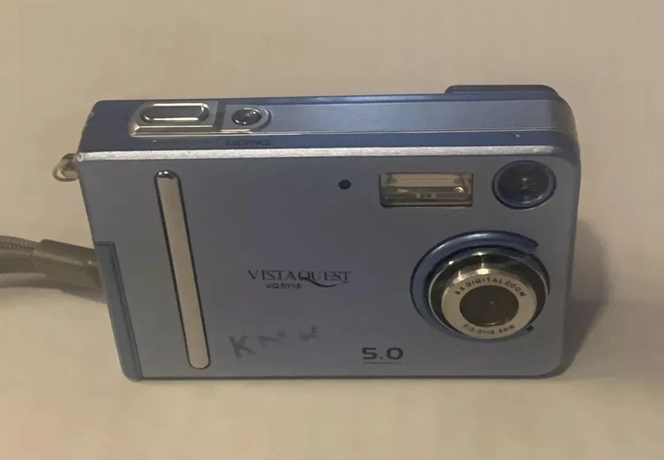 VISTAQUEST Digital Camera 5.0MP Pdf Download VQ5115B Untested. - Image 1 of 4