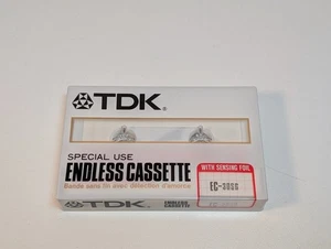 New TDK EC-30SG Special Use Endless Blank Cassette Tape Japan 1987, SEALED - Picture 1 of 6