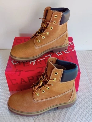 Cape Robbin 牛麂皮绒皮革 Slip Res。 踝靴女式尺码和颜色 — 第 1/4 张图片