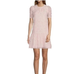 Antonio Melani x Kimberly Whitman Grace Butterfly Pink Puff Kurzarm Gr. O - Bild 1 von 8