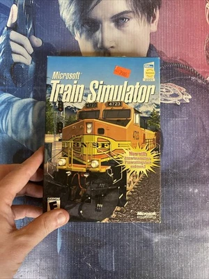 Microsoft Train Simulator [Jewel Case Cover] (PC, 2002, Atari) 2Disc - Image 1 of 4