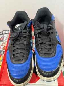NIKE NSW ZOOM TIEMPO 94 MID QS AIR JORDAN PACK J-PACK NERO BLU ROYAL BIANCO - Foto 1 di 9