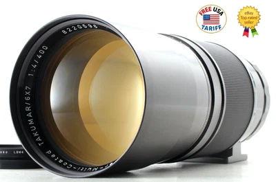 [Como nuevo] Lente teleobjetivo Pentax SMC Takumar 6X7 67 400 mm F4 MF de JAPÓN - Imagen 1 de 4